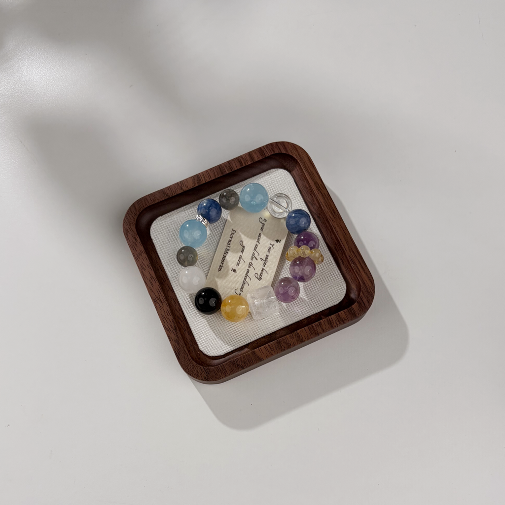 *Cosmic Spectrum* Multi‑Gemstone Chakra Crystal Bracelet