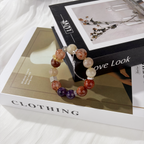 *Sunset Aura* Rutilated Quartz Crystal Bracelet