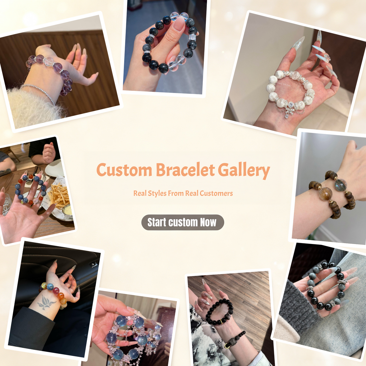 Custom Bracelet $10 Design Deposit | Submit Order Number & Your Ideas